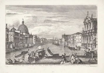 Grande Canal de Veneza Prospecto do Grande Canal do Coenobium D: mostrando linhas claras (...) (título no objeto) Gezichten op Venetië (título da série) Vistas magníficas e selecionadas da cidade de Veneza (título da série)