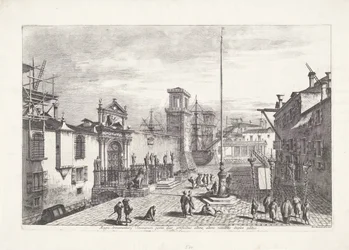 Porta Magna de Venetiaans Arsenaal As duas portas do Grande Arsenal de Veneza (...) (título no objeto) Gezichten op Venetië (título da série) Vistas magníficas e selecionadas da cidade de Veneza (título da série)