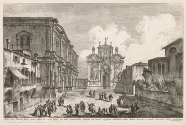 Vistas de Veneza: Campo S. Rocco