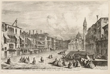 Vistas de Veneza: S. Maria Formosa, 1741.