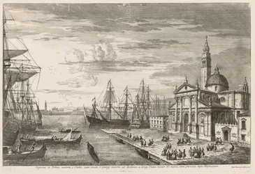 Vistas de Veneza: A Bacia de São Marcos, 1741.