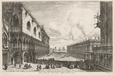 Vistas de Veneza: A Piazzetta