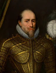 Retrato de um Homem de Blindagem (óleo sobre tela)