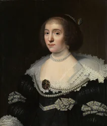 Retrato de Amália de Solms (1602-75)