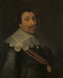 Retrato de Maerten Harpertsz Tromp (1597-1653)