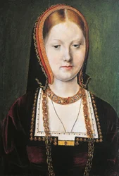Retrato de Catarina de Aragão, rainha de Inglaterra