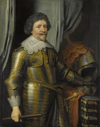 Frederick Henry, Príncipe de Orange, oficina ou Michiel Jansz van Mierevelt, c.1632