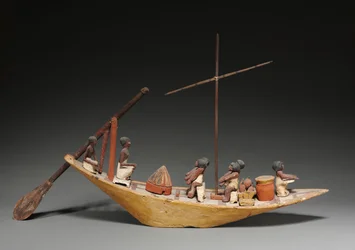Barco modelo, final da 11ª ao início da 12ª dinastia, 2040-1648 AC