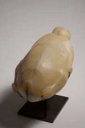 Recipiente de duas partes em forma de pato (alabastro) (ver também 249013-15)