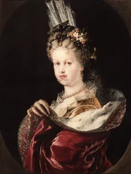 Retrato da Rainha Maria Luisa Gabriela de Saboya