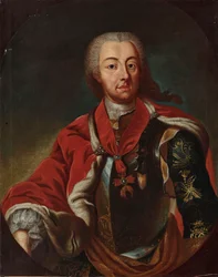 Retrato do príncipe Charles Alexander de Lorraine 1712-1780.