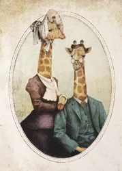 Casal de classe alta