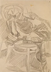 Manta na cadeira, 1904