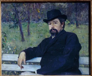 Retrato do Pintor Nikolai Alexandrovich Yaroshenko