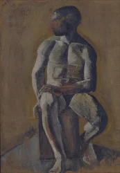 Retrato de Kirill Zdanevich 1892-1969, década de 1910