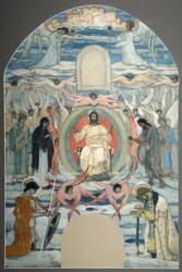 O Salvador Entronizado, 1905