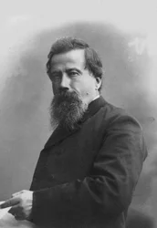 Retrato do Compositor Amilcare Ponchielli 1834-1886.