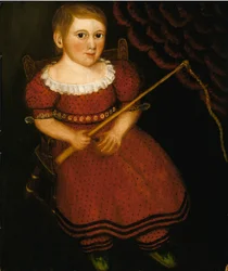 Samuel Warren Holland, dois anos de idade, século 19.