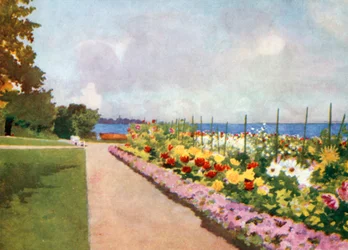 O jardim à beira-mar, Villa Hvidore