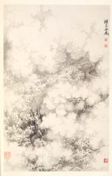 Dragão entre nuvens