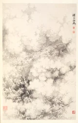 Dragão em meio às nuvens, 1788.