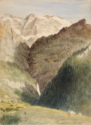 Geleira e Cataratas, 1863.