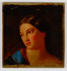 Cabeça de uma mulher.