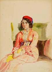 Rapariga turca de Constantinopla