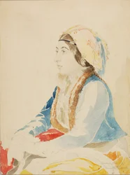Rapariga turca de Constantinopla