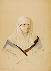 Senhora turca de Brusa