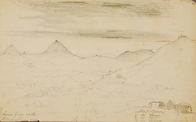 Vista das traseiras da casa de Petrarca