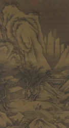 Um passeio em um dia de neve, c.1500