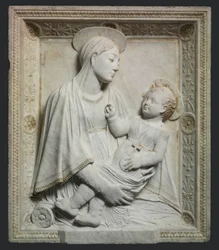 Madonna e Criança, em 1461.