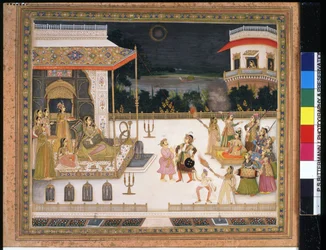 A Rainha Udham Bai divertiu-se