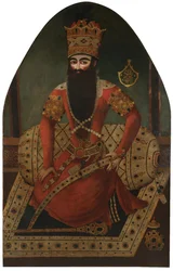 Retrato de Fath Ali Shah 1797-1834