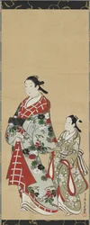 Plano de Yutokoro para rs dy careca, Edo Perio d, 1615-1868.