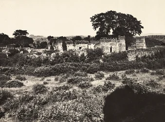 Construir um Império na era fascista: o Castelo do Rei Fasiladas em Gondar, Etiópia, 09/05/1936 (foto a p/b)