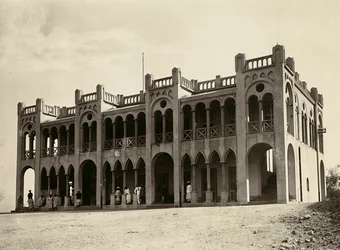 Construir um Império na Era Fascista: a Delegacia de Polícia de Agordat, 09/05/1936 (foto a p/b)