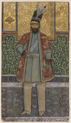 Retrato de Nâsir-od-din Shah