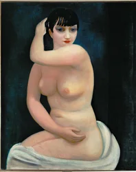 Kiki de Montparnasse (óleo sobre tela)