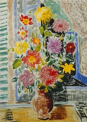 Vaso de flores; Vase de Fleurs