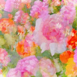Abstrato floral onírico