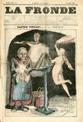 Capa de " La Fronde (1869-1870)", número 7, Satirique en Couleurs
