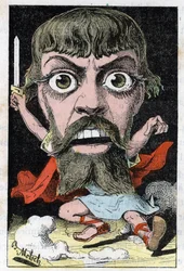 Retrato do Ator Mount-Sully (Jean Sully Mounet, Mounet Sully
