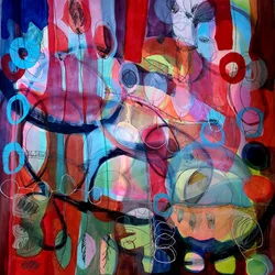 Formas abstratas vibrantes