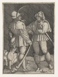 Dois salteadores Dois caminhantes
