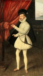 Retrato de um homem de branco, 1574.