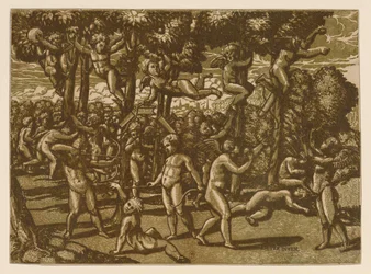 Putti Jogando Depois de Rafael, 1544.