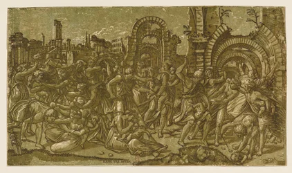 O massacre dos inocentes segundo Rafael, 1544