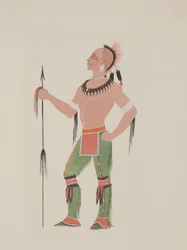 Osage, c.1934 (aquarela)
